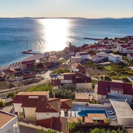 New! Seaview Matoli With Heated 50sqm Pool And 4 Bedrooms, Close To Split * Podstrana