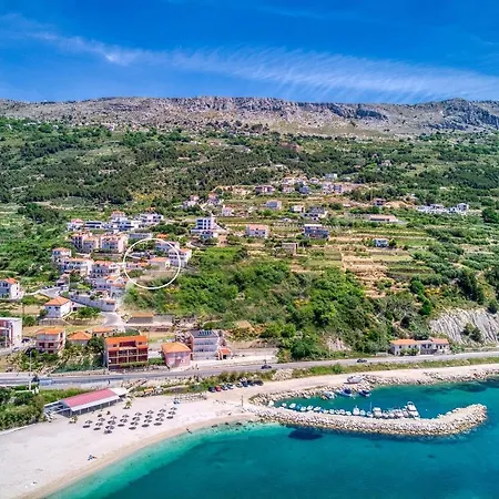 New! Seaview Matoli With Heated 50sqm Pool And 4 Bedrooms, Close To Split *