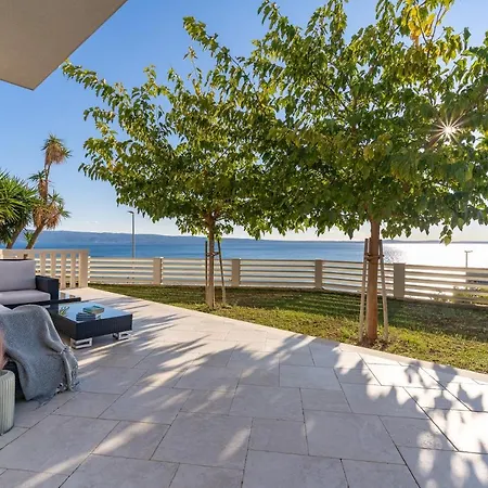 New! Seaview Matoli With Heated 50sqm Pool And 4 Bedrooms, Close To Split * Podstrana